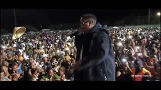 Malome Vector perform Lerato Lena in Botswana [upl. by Aerdnahs]