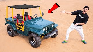 Our Mini Thar Worth ₹300000🔥Crazy Public Reaction amp Off Roading [upl. by Eelanna]