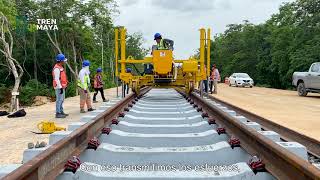 Así se fabrican los durmientes del Tren Maya [upl. by Adirf]