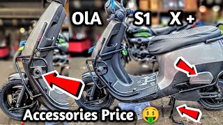 OlA S1 X Gen 2 Accessories Price 💸💰💰  Ola S1 Complete Accessories Set [upl. by Milissa711]