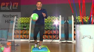 Kettlebell Warm Up Teil 7  AirexPad amp Medizinball [upl. by Aleacim87]