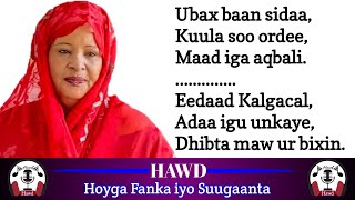 Khadra Daahir Cige  Heesta Isha Sacabka Mari [upl. by Garvin]