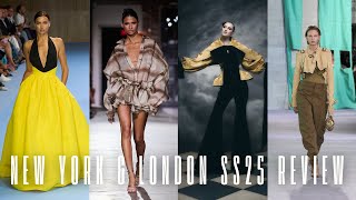 NYFW amp LFW SPRINGSUMMER 2025 REVIEW Ralph Lauren Carolina Herrera Burberry [upl. by Ayian]