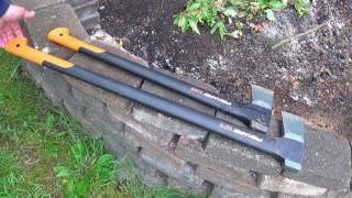 Fiskars X27 and X25 Splitting Axe Review [upl. by Akilaz758]