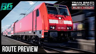 Train Sim World 2 Rush Hour  Riesa  Dresden ROUTE FIRST LOOK PREVIEW [upl. by Ferrel]