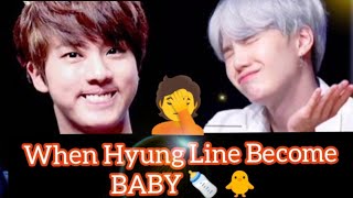 When Hyung Line Become Child 🤭🤭 [upl. by Elwaine766]