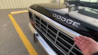 1985 Dodge W150 4WD clean southern US truck for sale [upl. by Rosenwald246]