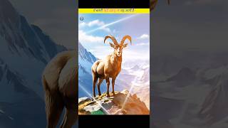 ये बकरी पहाड़ पर चढ़ जाती है। Alpin Ibex [upl. by Aihsemat]