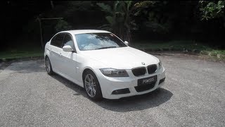 2010 BMW 320i M Sport StartUp and Full Vehicle Tour [upl. by Leahcimal300]