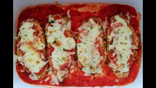 Crispy Baked Chicken Parmesan [upl. by Schwerin412]