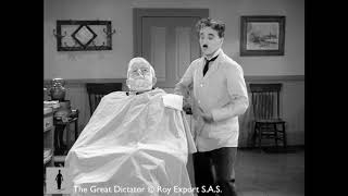 Charlie Chaplin  The Great Dictator  Barber Shop Scene Brahms’ Hungarian Dance No 5 [upl. by Atniuq]