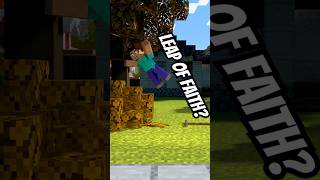 Steve’s Fall from Expectations A Leafy Mishap – Minecraft Animation [upl. by Dedric473]