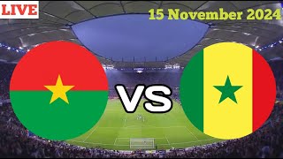 Burkina Faso vs Senegal LIVE CAF Africa Cup of Nations 2025 [upl. by Sirtimid]