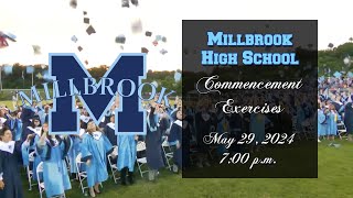 Millbrook High School Commencement Exercises May 29 2024 [upl. by Gnouh]