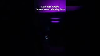 Sony SRSXP700 light show and room shaking bass [upl. by Orji]