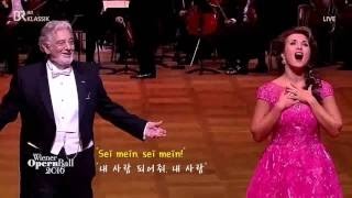 Lippen Schweigen Domingo amp Olga Peretyatko 입술은 말없고  English subtitles유샤인 번역판 [upl. by Rayham904]