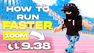 HOW TO GET FASTER IN ROBLOX TRACK amp FIELD INFINITE NO MACROS [upl. by Shaina]