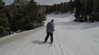 Skiing bust At Sipapu Ski Resort March 2018 [upl. by Eleon]