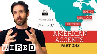 Accent Expert Gives a Tour of US Accents  Part One  WIRED [upl. by Trebled]