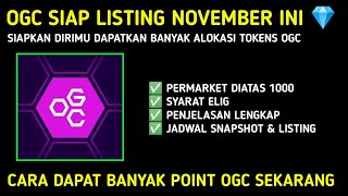 AIRDROP TELEGRAM LISTING  AIRDROP OGC LISTING NOVEMBER  PROJECT AIRDROP DENGAN PERMARKET TINGGI [upl. by Drud]