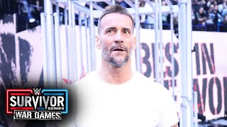 CM Punk IS BACK See the epic Survivor Series return Survivor Series WarGames 2023 highlights [upl. by Beetner]