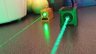 532nm vs 520nm  DPSS Laser vs Direct Diode [upl. by Dewain]