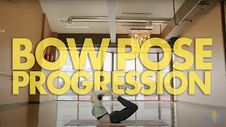 Bow Pose Progression Tutorial with Jessie [upl. by Nanek]