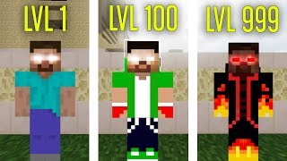 ⚠️YARAMAZ HEROBRİNE SEVİYELERİ  Minecraft ⚠️ [upl. by Strage849]