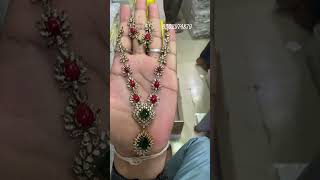 Pagadam necklace challenge dancer dance trending cz necklace love gold [upl. by Nessa]