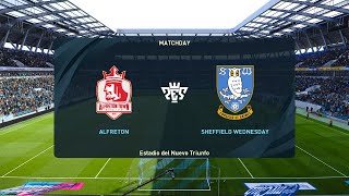 Alfreton Town vs Sheffield Wednesday 06072024 Club Friendlies PES 2021 [upl. by Carpio]