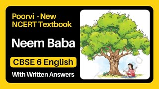 Neem Baba  Unit 3  English NCERT Textbook Poorvi  With Answers KVS nvs cbseclass6 ncertclass6 [upl. by Nonad]