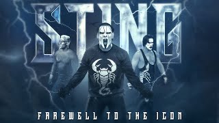 A Farewell to The Icon Sting  AEW Revolution LIVE on PayPerView [upl. by Lliw765]