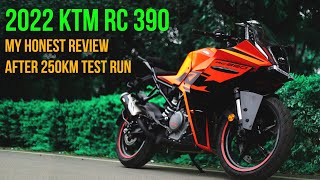 KTM RC 390 Detailed Ride Review  STRELL [upl. by Hercule184]