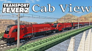 Transport Fever 2  Cab View  First Person View  US 61  ÖBB Taurus quotRailjetquot [upl. by Cleopatra553]