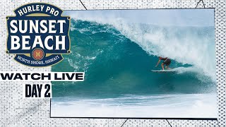 WATCH LIVE Hurley Pro Sunset Beach 2024  Day 2 [upl. by Nealey521]