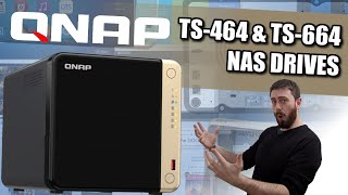 QNAP TS464 and TS664 NAS Revealed [upl. by Arbmat142]