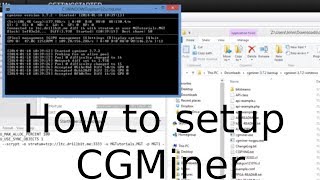 How to Setup CGMiner to Mine Cryptocurrencys Litecoin amp Dogecoin [upl. by Rugg]