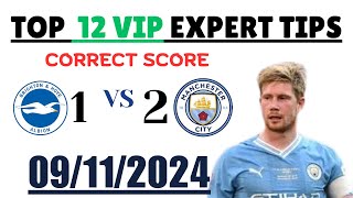 TODAYS FOOTBALL PREDICTIONS SATURDAY 9th NOV 2024 ACCURATE amp SURE BETTING TIPS EXPERT ANALYSIS [upl. by Erdreid708]