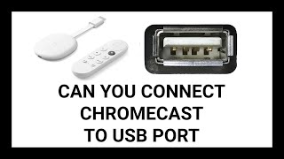 Can You Connect an Chromecast with Google TV to Your TVs USB Port  Simple amp Easy Tutorial [upl. by Heim274]