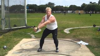 hammer throw 8kg [upl. by Jerrylee]