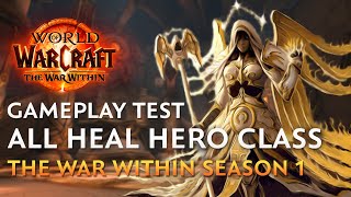 I Tested All Healer In THE WAR WITHIN  World of Warcraft The War Within Beta Gameplay [upl. by Yelrihs281]