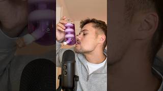 ASMR Purple Drink 💜 asmr asmrsounds [upl. by Aierdna]