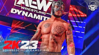 WWE 2K23 Rey Fenix AEW w Lucha Brothers Entrance Theme  New WWE 2K23 Mods [upl. by Nauq]