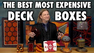 The Best And Worst Most Expensive Deck Boxes for Magic The Gathering [upl. by Aldwin]