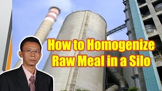 Homogenizing Raw Meal Silos In Cement Production Process English Version [upl. by Oiracam]