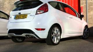 FORD FIESTA ECOBOOST MK7 FREE REVING WITH MILLTEK NON RESONATED AND SPORTS CATALYST [upl. by Aleck]