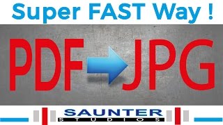 How to convert PDF to JPG without internet without any software [upl. by Bunow]