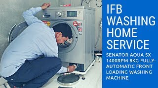 IFB washing machine customer home service center  service System and warranty IFB Senator Aqua SX [upl. by Akinert]