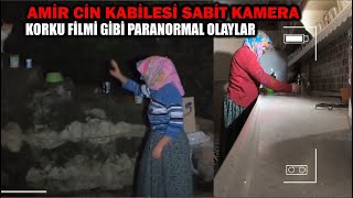 AMİR CİN KABİLESİ KORKU FİLMİ GİBİ KAMERA KAYITLARI PARANORMAL OLAYLAR [upl. by Aoket]