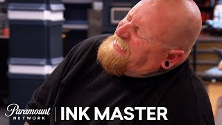 ’Tattoo Cover Up of Smoking Scars Flash Challenge Preview  Ink Master Season 8 [upl. by Kirred171]